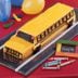 School Bus Cake