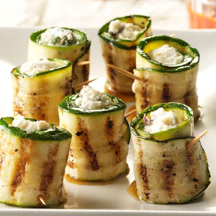 Zucchini & Cheese Roulades