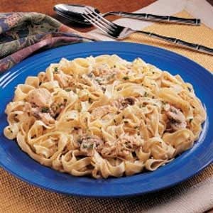 Chicken Mushroom Fettuccine