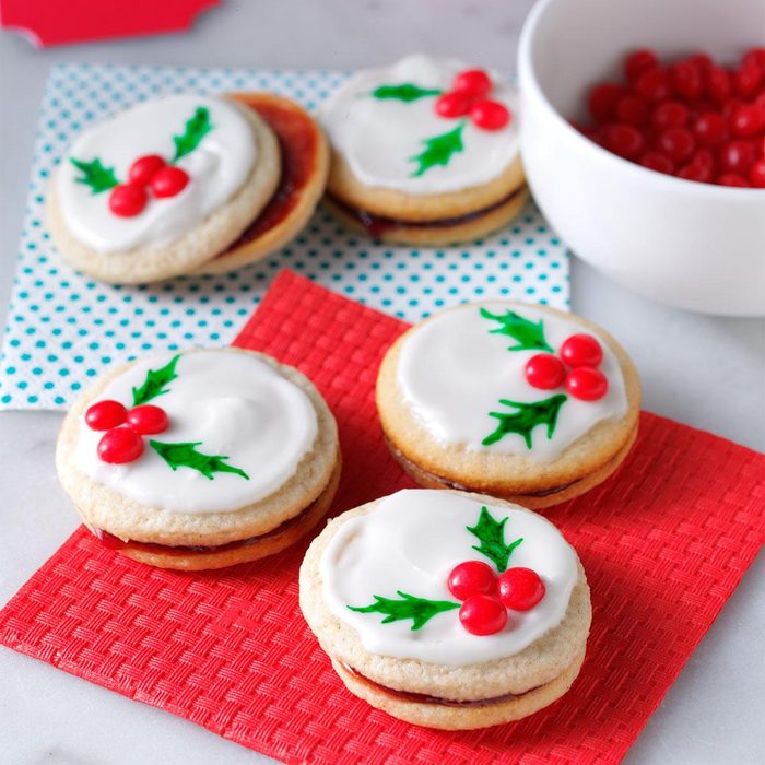 Delaware: Holly Berry Cookies