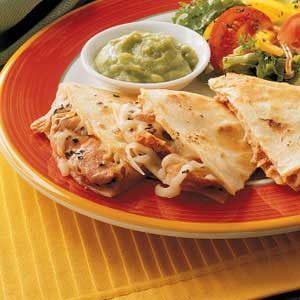 Salmon Quesadillas