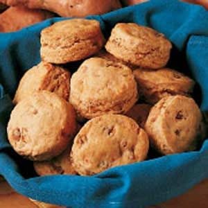Nutty Sweet Potato Biscuits