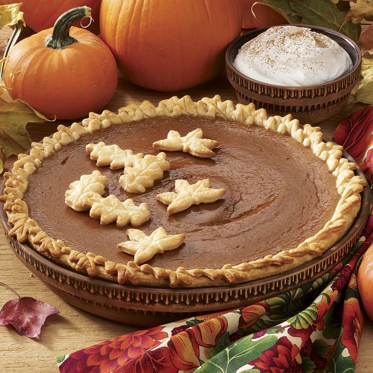 Spiced Pumpkin Pie