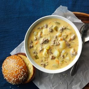 Cheeseburger Soup