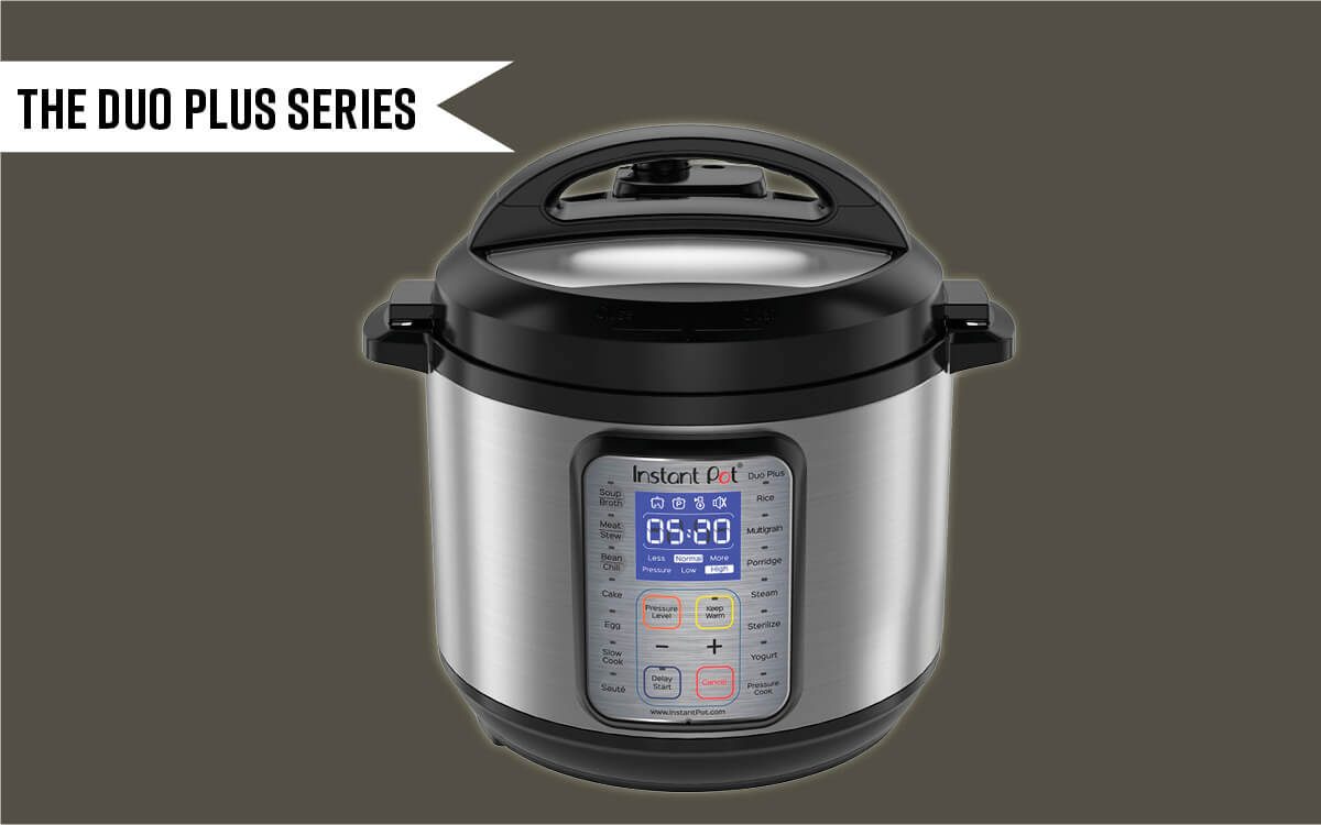 Instant Pot Duo Plus Mini 9-in-1 Electric Pressure Cooker, Sterilizer, Slow  Cooker, Rice Cooker, Steamer, Sauté, Yogurt Maker, and Warmer, 3 Quart, 13  One-Touch Programs 
