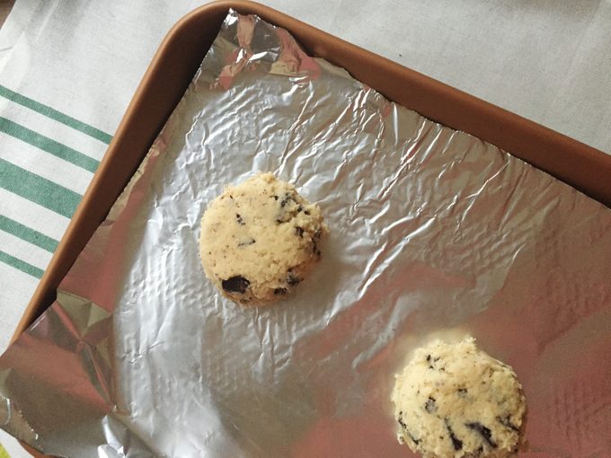 Pan bang cookie dough