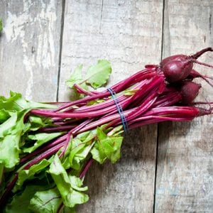 Bunch of beetroot