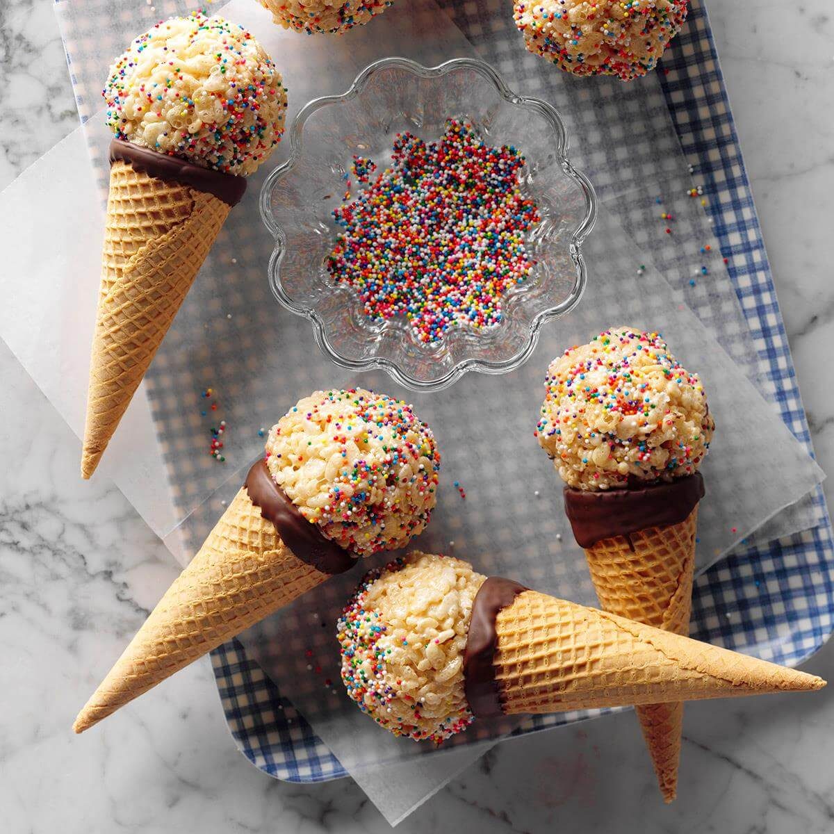 Ice Cream Cone Treats Recipe | Taste of Home