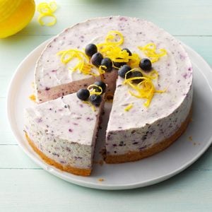 No-Bake Blueberry Cheesecake