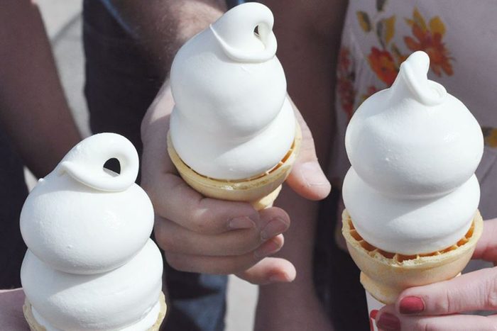 DQ ice cream cones
