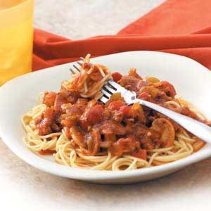 spaghetti mom sauce recipe taste