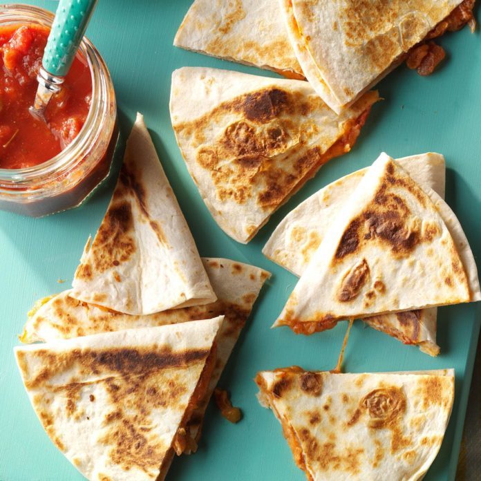 Cheesy Quesadillas | Beanstalk Mums 