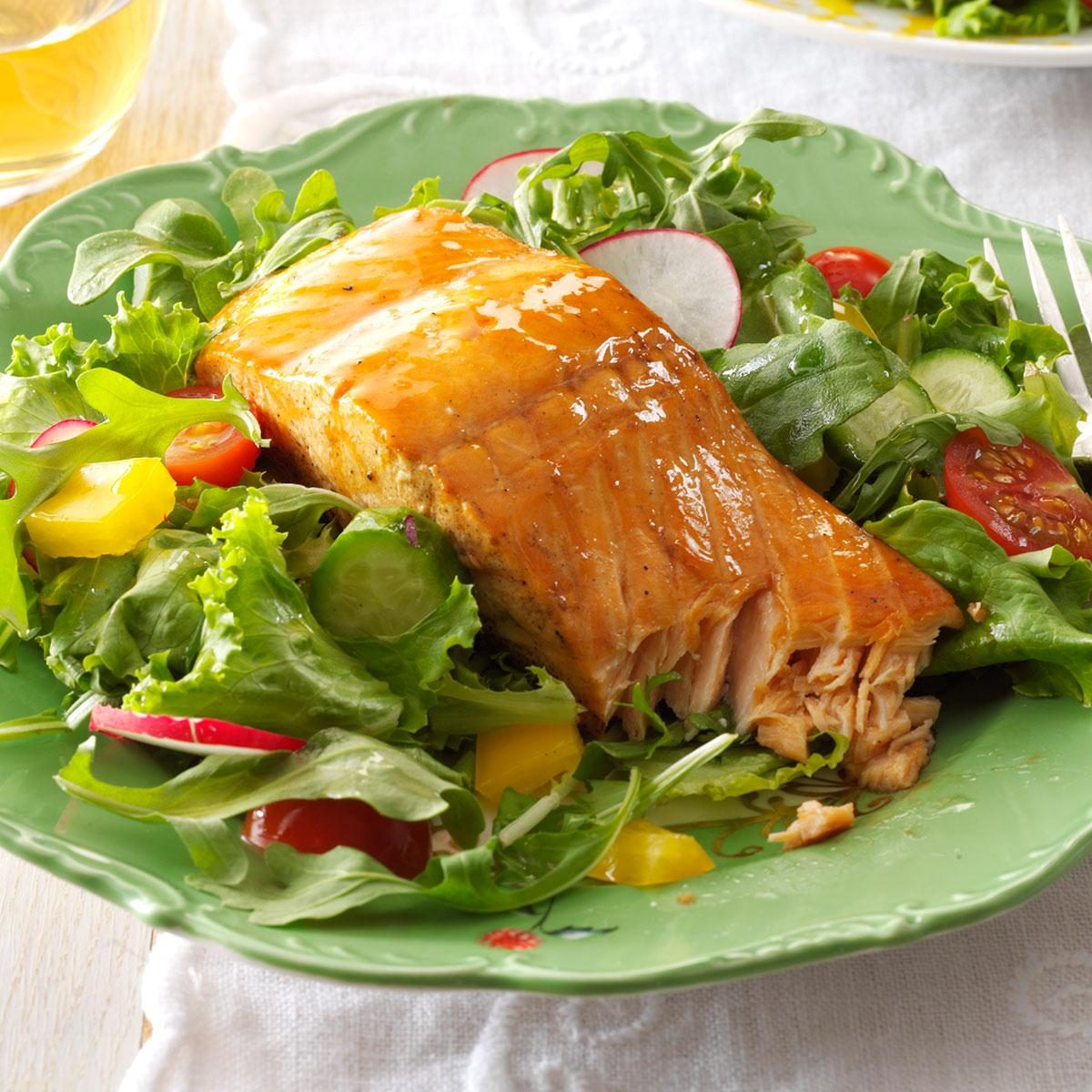 Grilled Teriyaki Salmon Recipe | Taste of Home