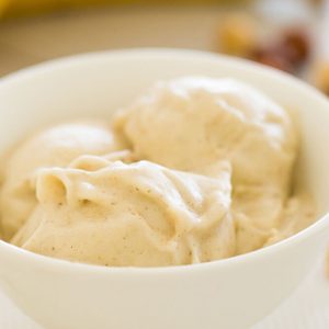 Nicecream - ice cream made of frozen banana