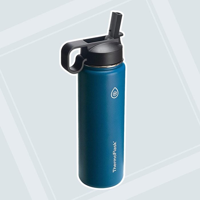 Thermoflask Double Stainless Steel Insulated Water Bottle, 24 oz, Cobalt