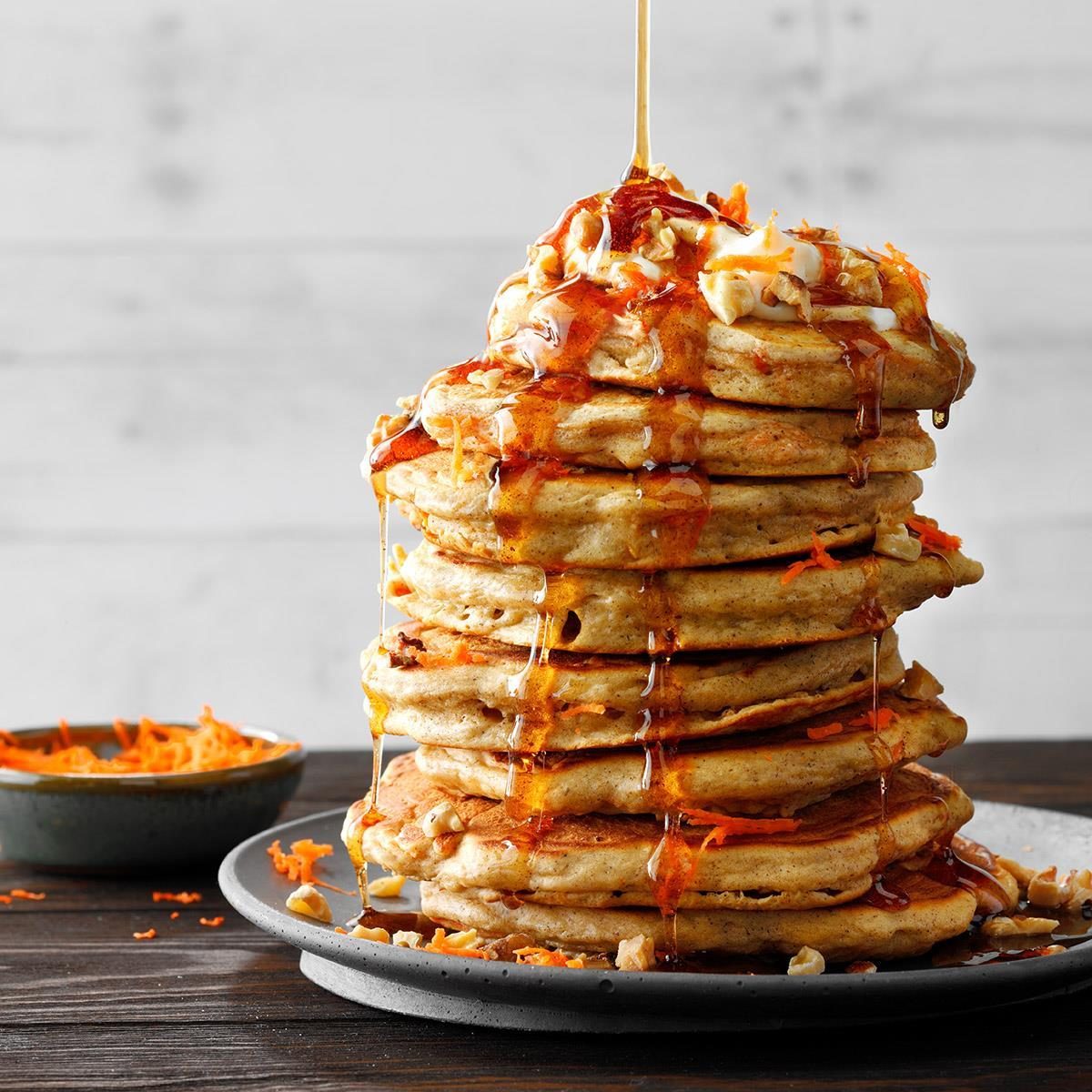 Carrot Cake Pancakes