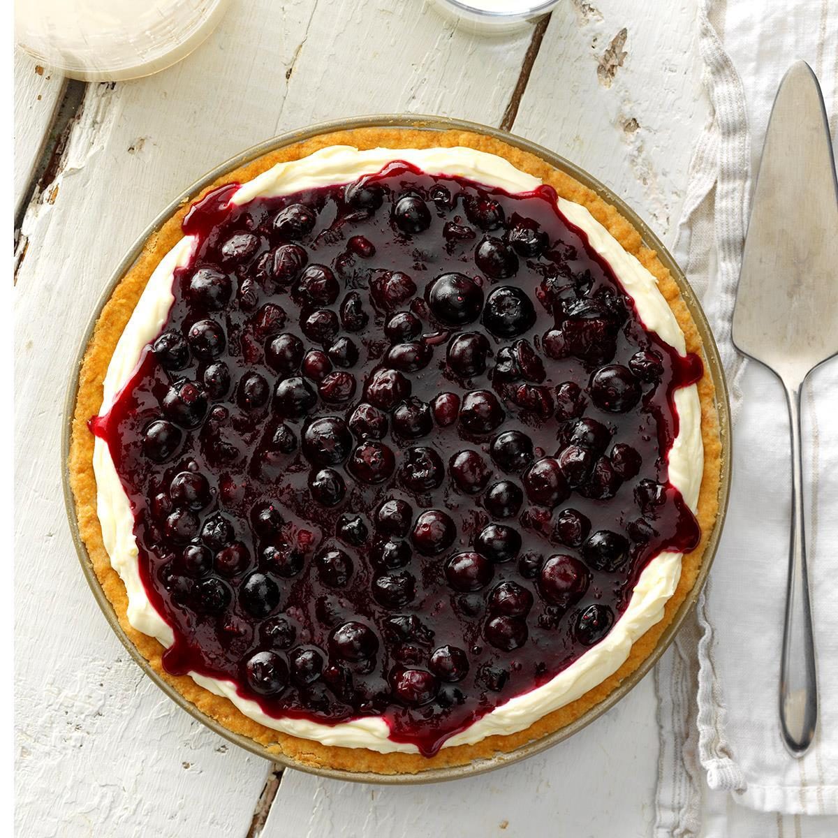Cheese Huckleberry Pie Recipe | Taste of Home