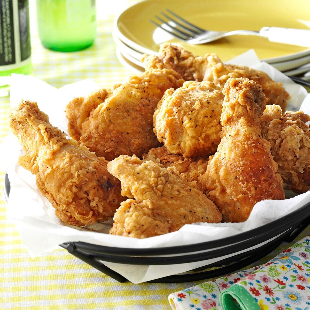 Crispy Fried Chicken Recipe | Taste of Home