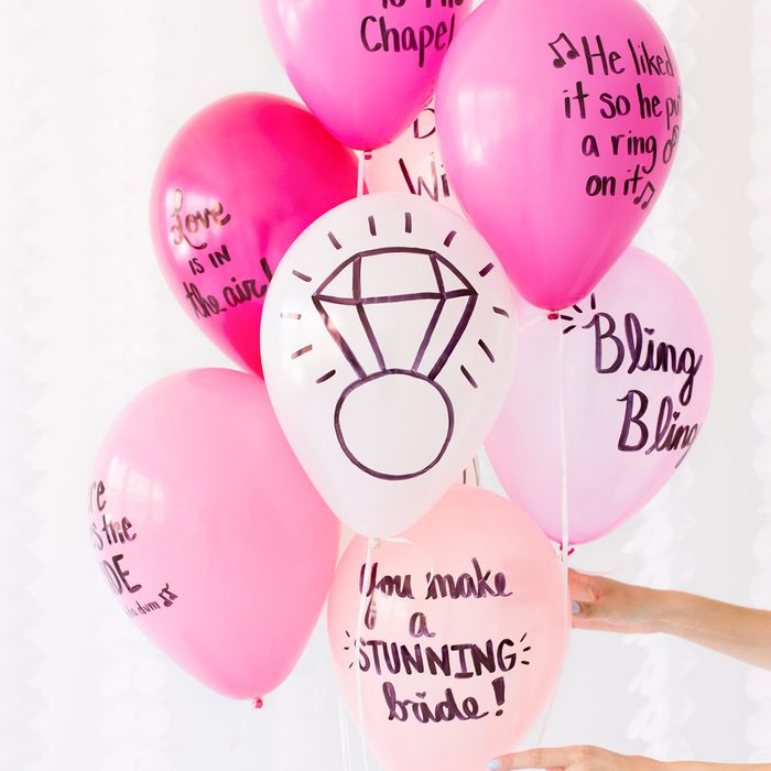 DIY BALLOON WISHES FOR THE BRIDE-TO-BE