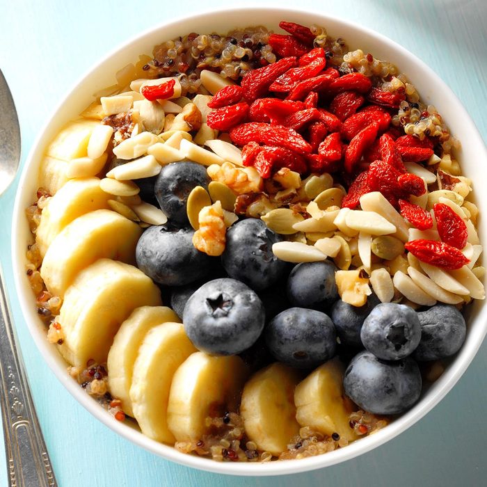 Loaded Quinoa Breakfast Bowl