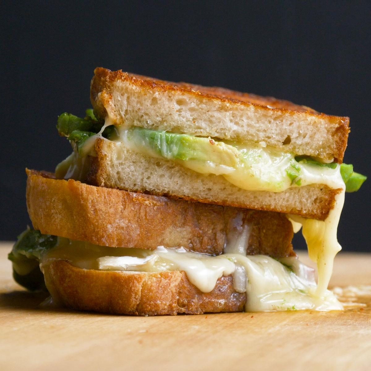 Goes with Chicken Soup: Grilled Cheese and Avocado Sandwich