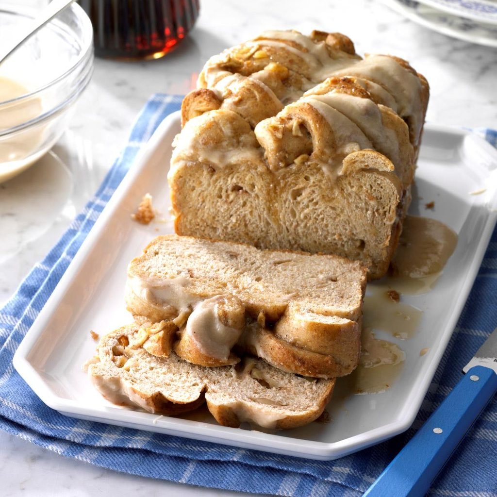 Maple, Nut and Apple Bread