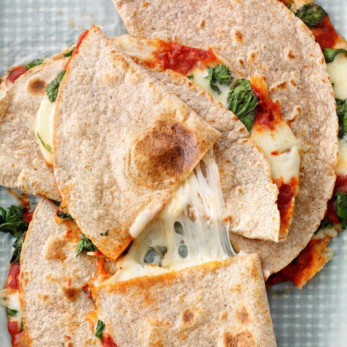 Spinach Pizza Quesadillas Exps Thca22 162134 Dr 12 07 2b 12