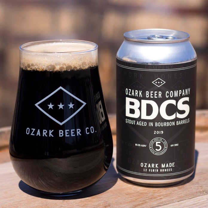 Ozark Beer Company BDCS stout