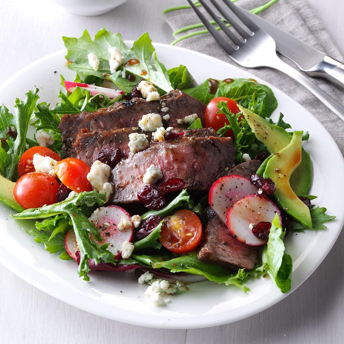 Balsamic Steak Salad Recipe | Taste of Home