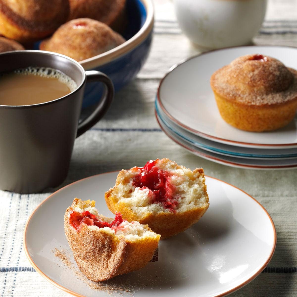 Cinnamon Doughnut Muffins Recipe | Taste of Home