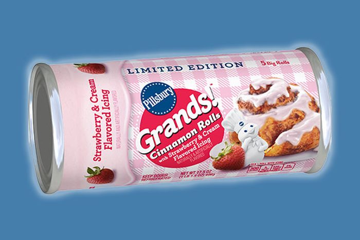 Pillsbury Grands Strawberry & Cream Cinnamon Rolls