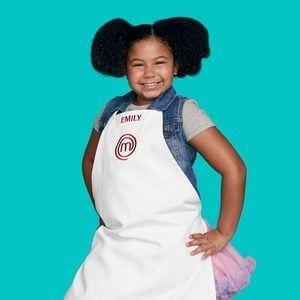MASTERCHEF: JUNIOR EDITION: Emily Age: 9 Hometown: Sylmar, CA Signature Dish: Tamales with Homemade Red Sauce CR: Michael Becker / FOX. © 2018 / FOX Broadcasting.