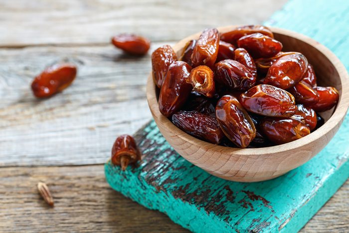 Bowl of healthy dates