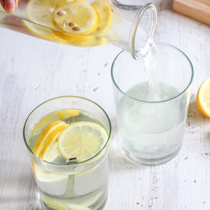 Detox Lemon Ginger Water