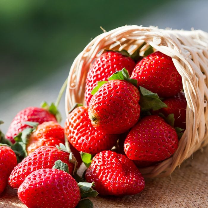strawberries in natural background; Shutterstock ID 165452462; Job (TFH, TOH, RD, BNB, CWM, CM): Taste of Home