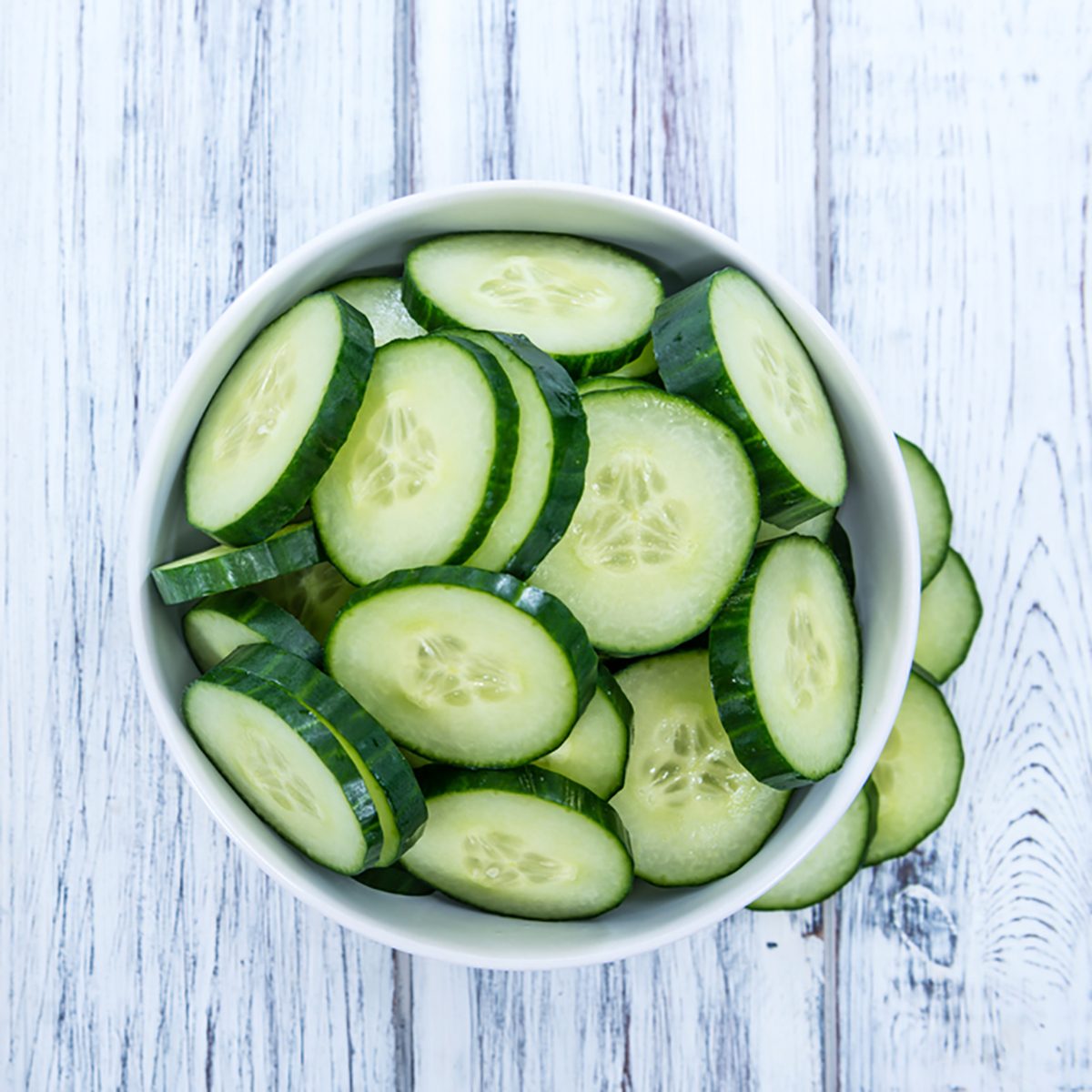 Portion of fresh and healthy Cucumbers (close-up shot); Shutterstock ID 319121663; Job (TFH, TOH, RD, BNB, CWM, CM): Taste of Home