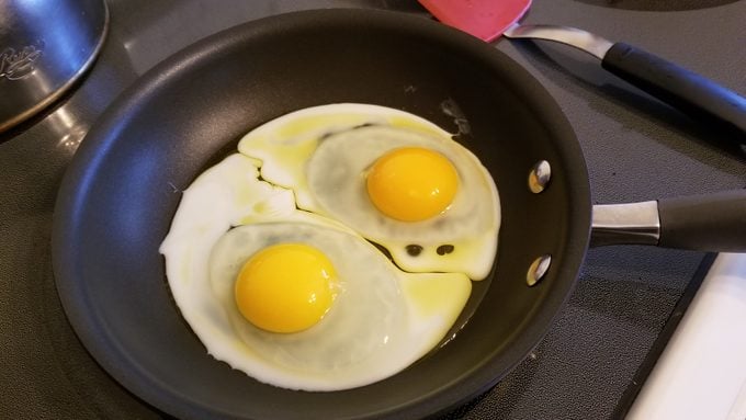 eggs over easy