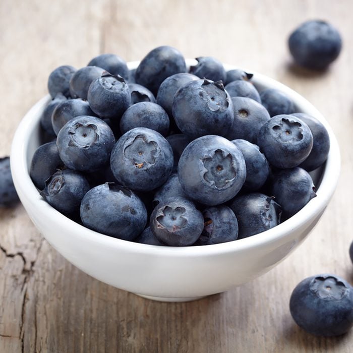 fresh blueberries