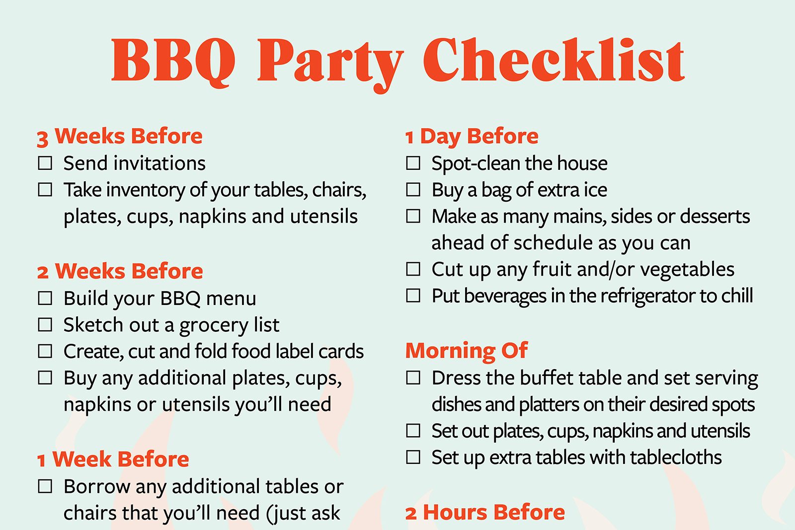 Our Easy Super Bowl Party Checklist