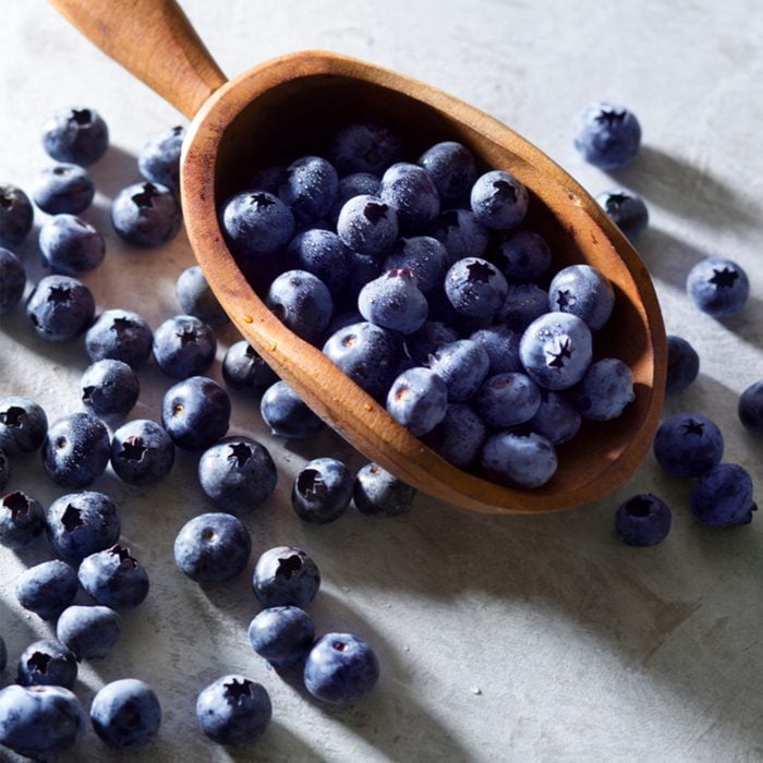 Blueberries in Scoop via Taste of Home