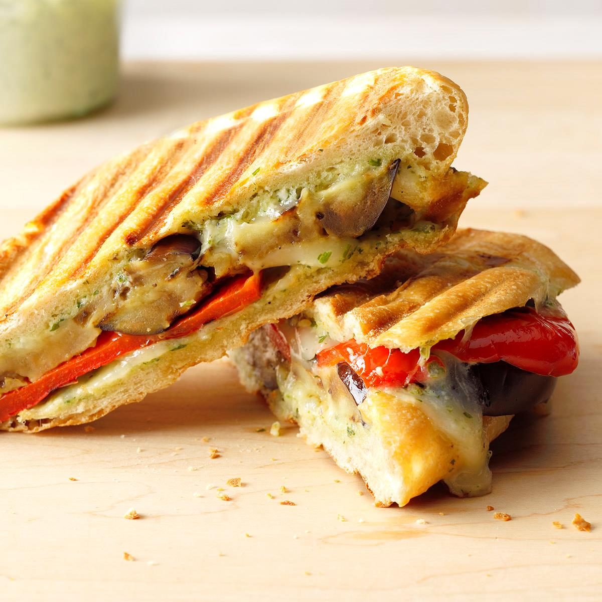 Grilled Eggplant Panini With Basil Aioli  Exps Sdjj18 215151 B02 13 4b 2