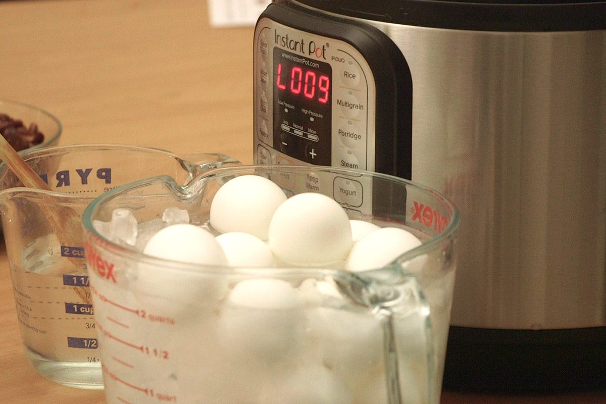 Hardboiled eggs and Instant Pot