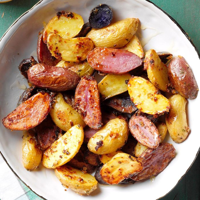 Honey Roasted Heirloom Potatoes