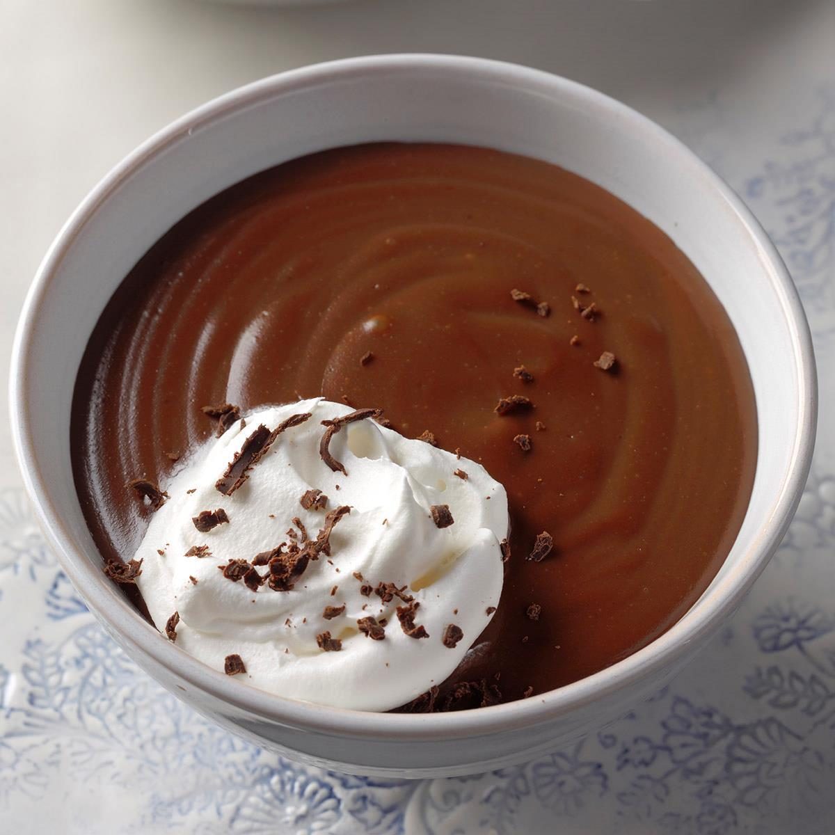Old-Fashioned Chocolate Pudding Recipe | Taste of Home
