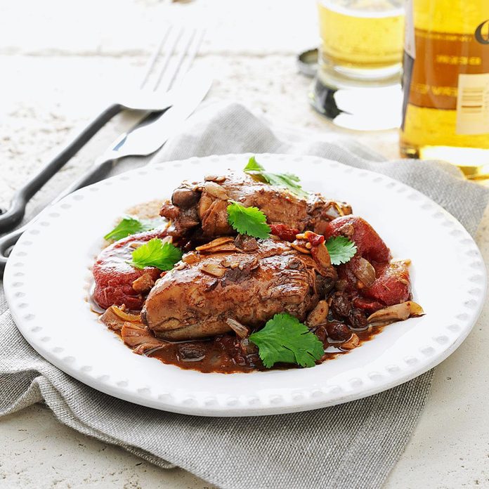 Pressure-Cooker Chicken Mole