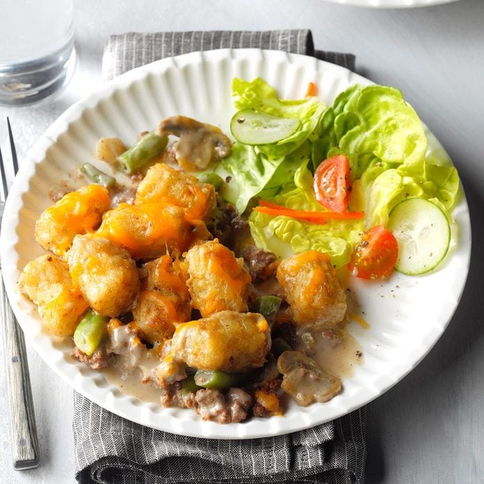 Slow-Cooker Tater Tot Casserole