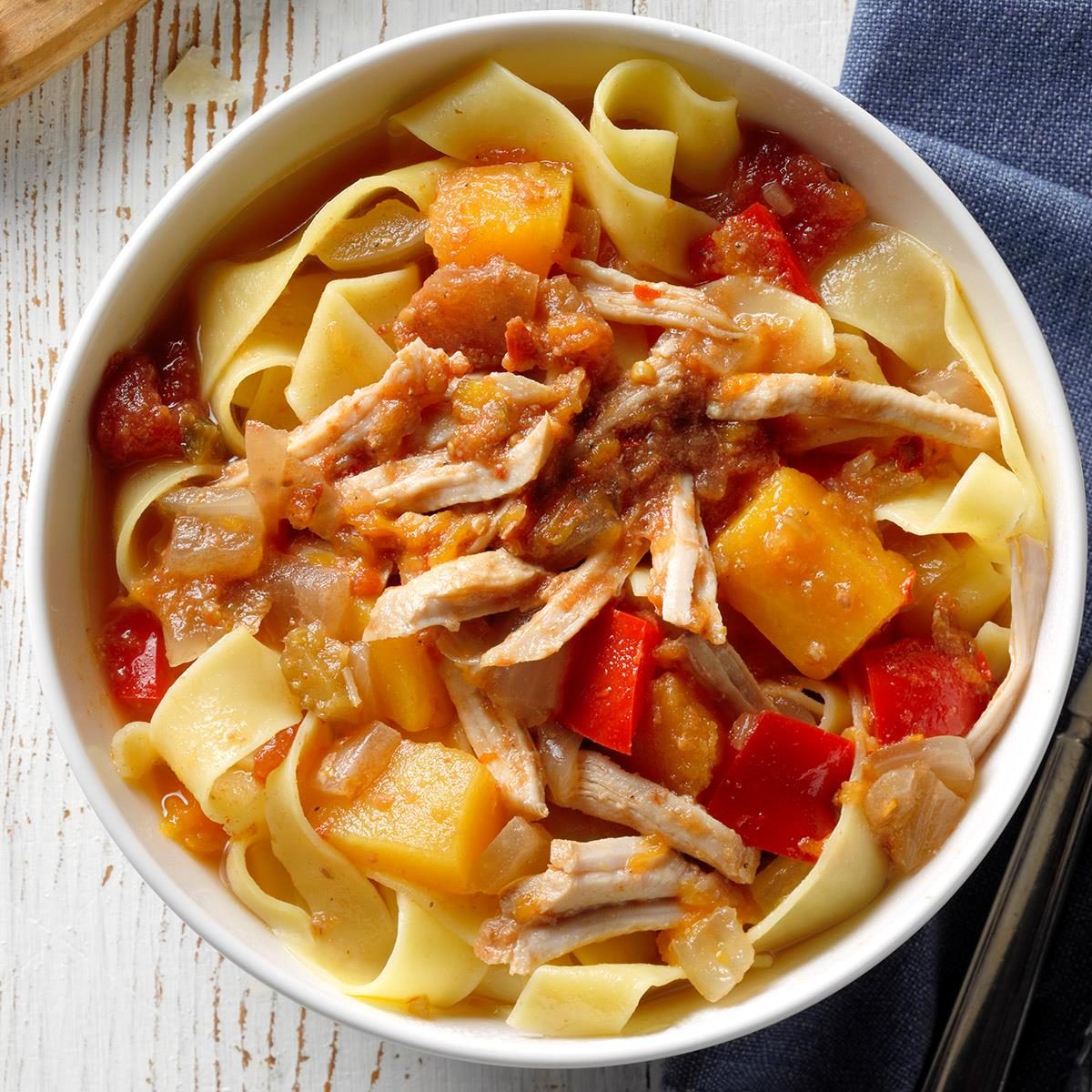 Spicy Pork and Butternut Squash Ragu