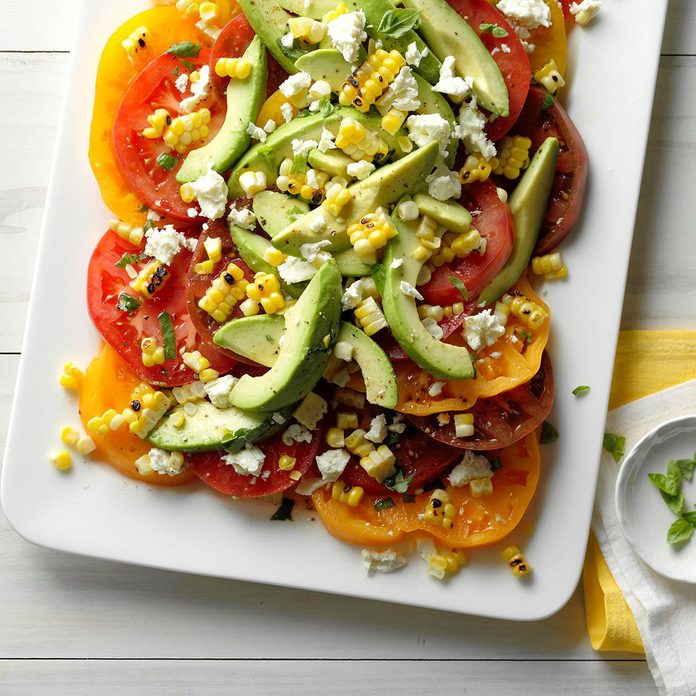 Tomato Avocado And Grilled Corn Salad Exps Thjj18 153635 C02 01 4b 3