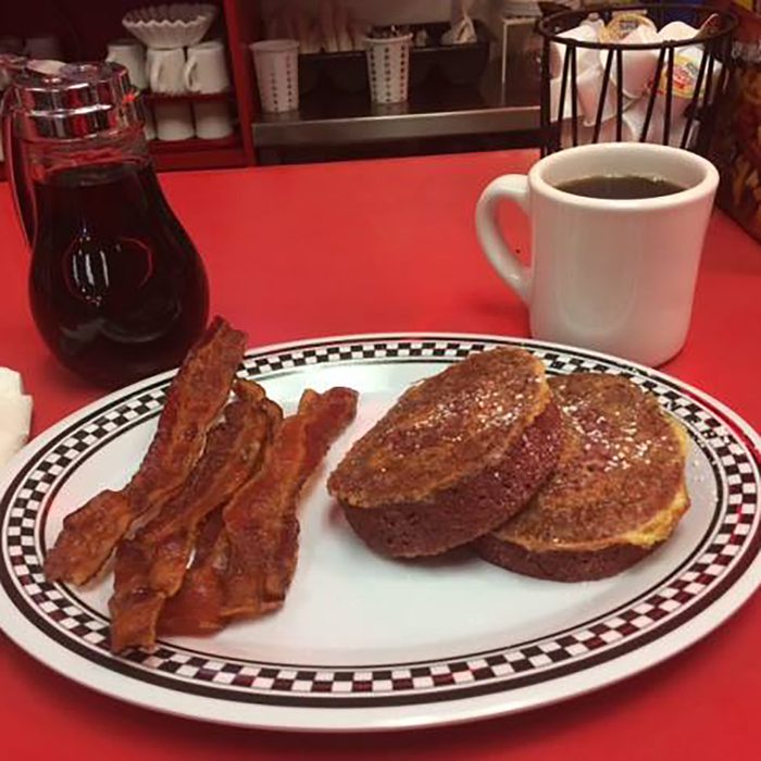 breakfast at Charlie Parker's Diner, Springfield