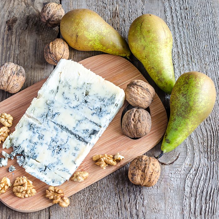 Blue cheese with pears and walnuts; Shutterstock ID 171489659; Job (TFH, TOH, RD, BNB, CWM, CM): Taste of Home